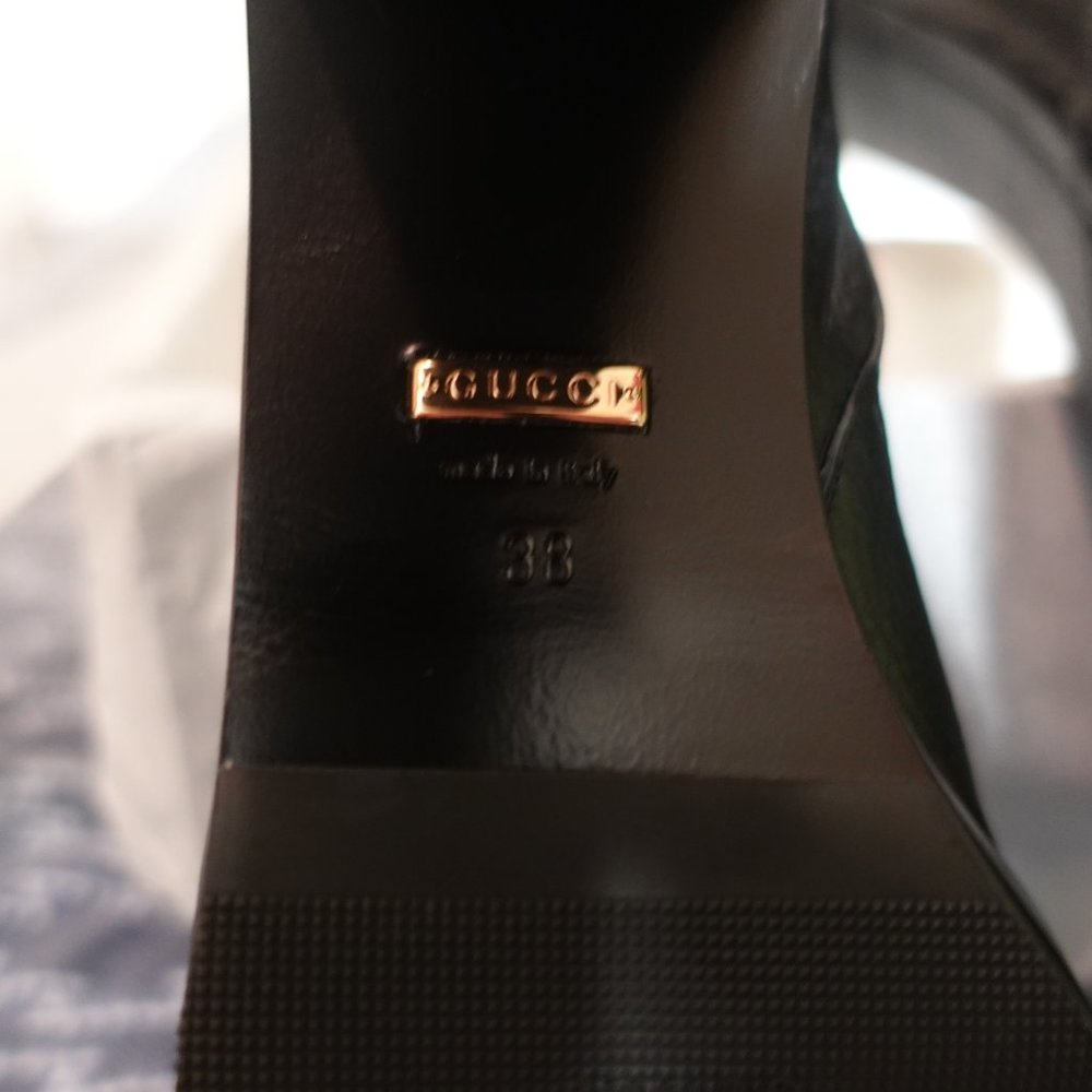 Gucci Interlocking G knee-high boots - Picture 12 of 13